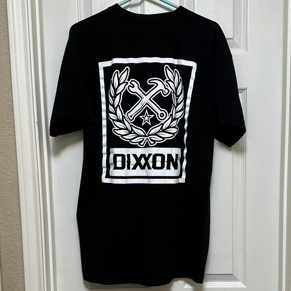 DIXXON Black and White Graphic Tee